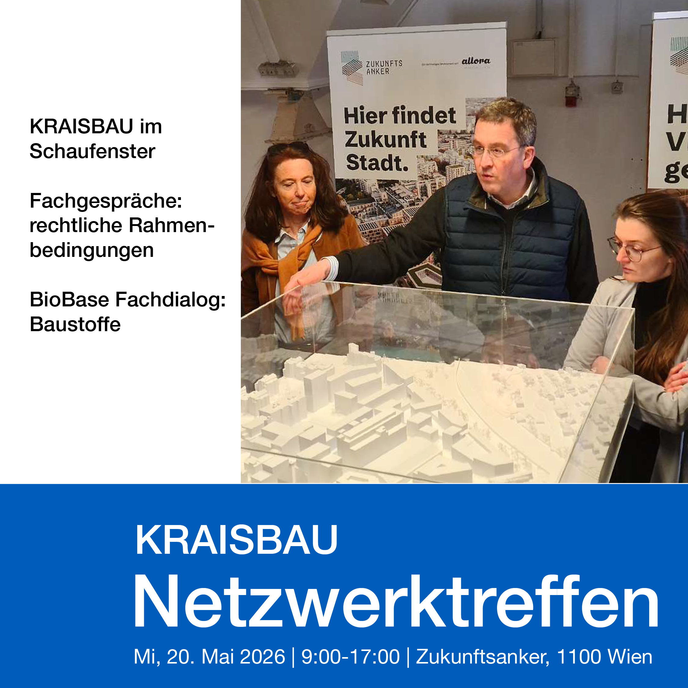 KRAISBAU Netzwerkevent mit BioBASE im Zukunftsanker